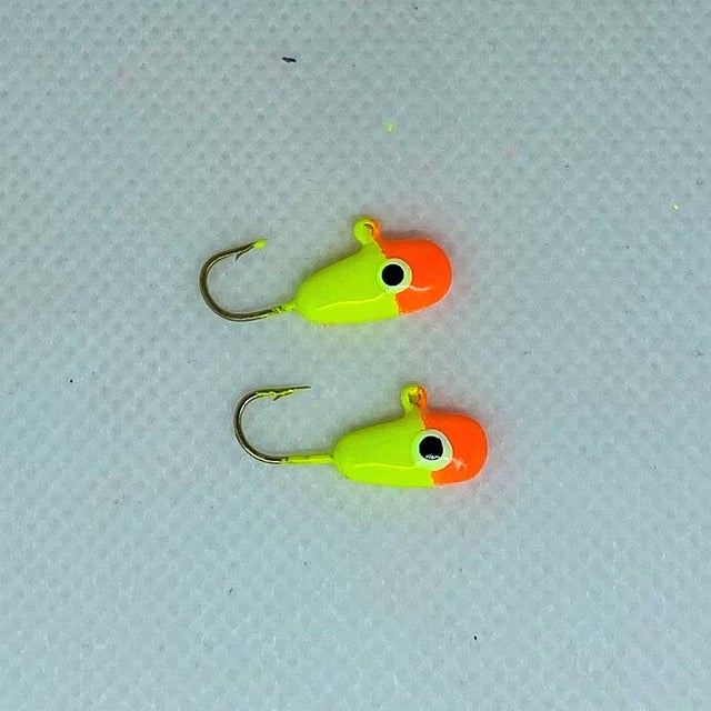 Ice Fishing Jigs Kit Micro Ice Fishing Hooks Gear Glowing - Temu Australia